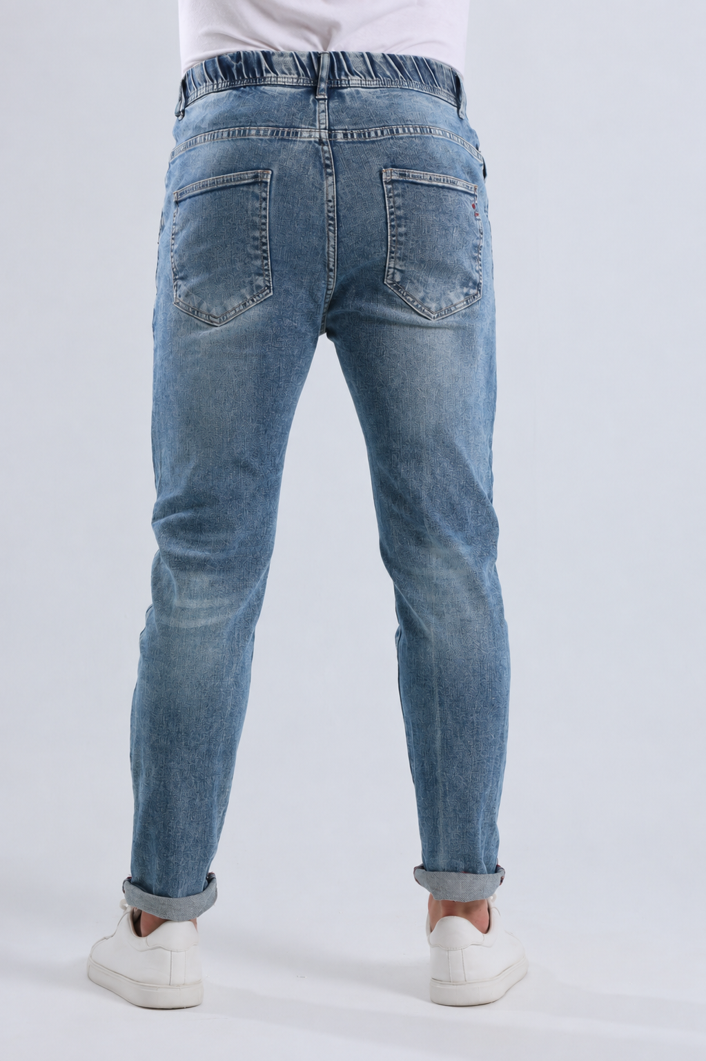 Relaxed Fit Denim Jogger (L189 )