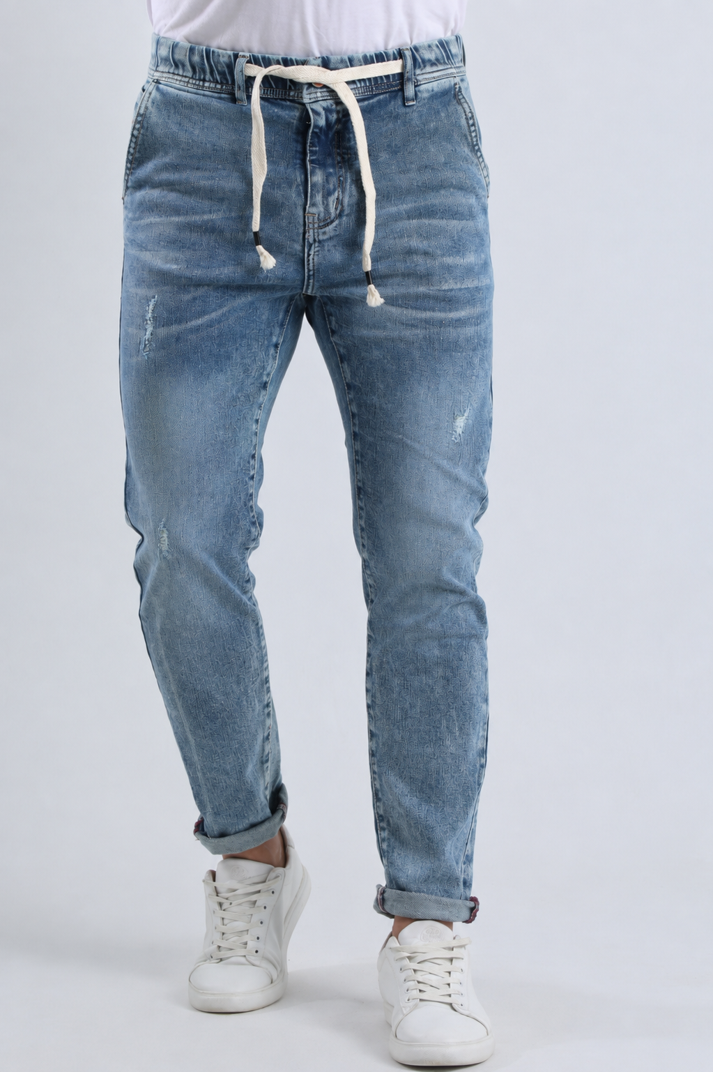 Relaxed Fit Denim Jogger (L189 )